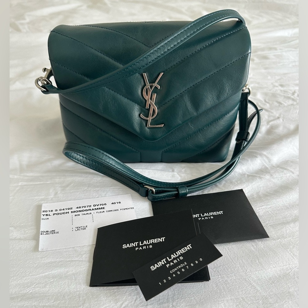Saint Laurent YSL pouch Monogramme Crossbody Bag.